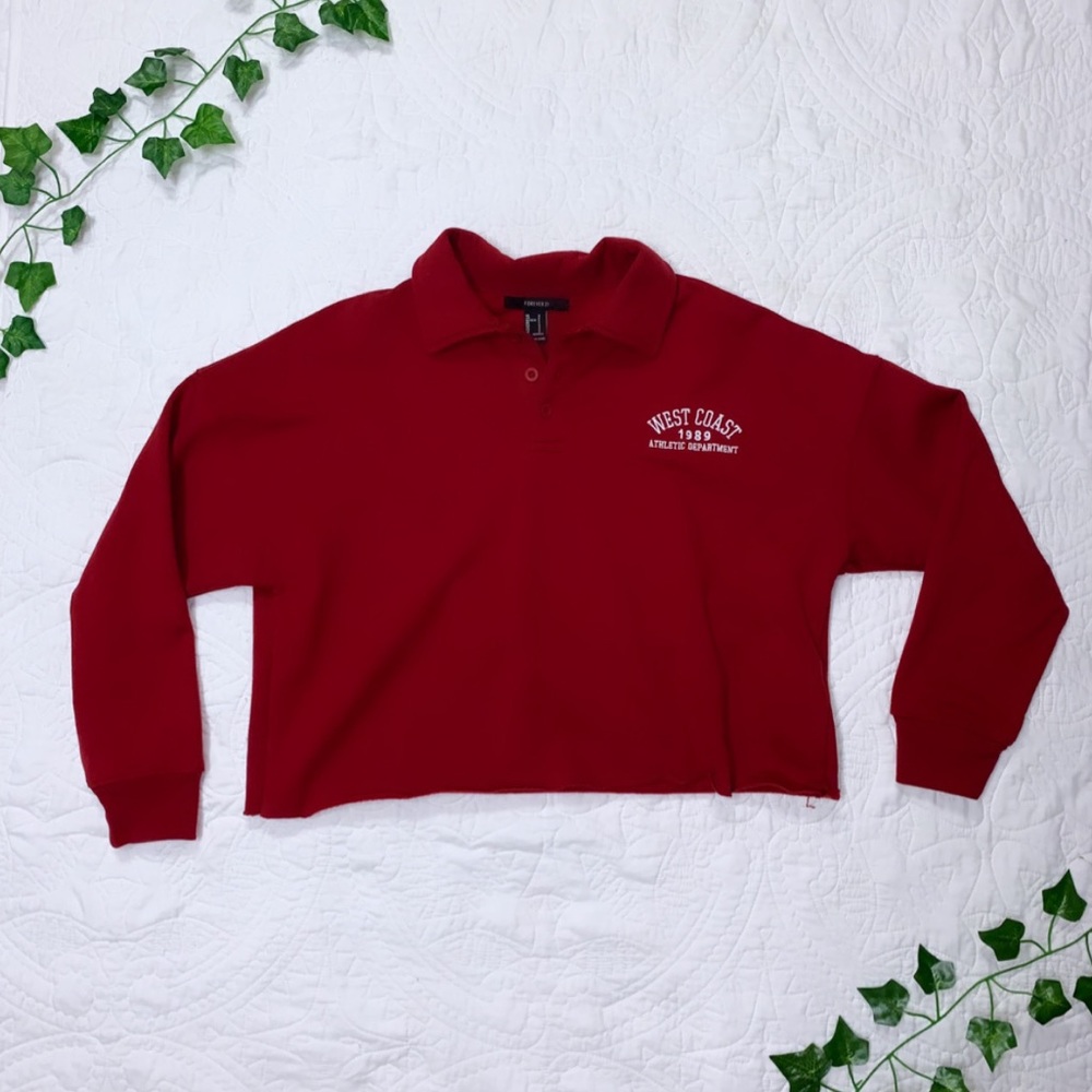 Forever 21 cropped sweatshirt!